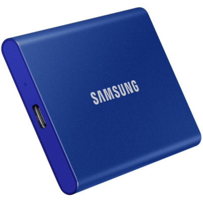 SSD накопитель Samsung T7 2 TB Indigo Blue (MU-PC2T0H/WW)