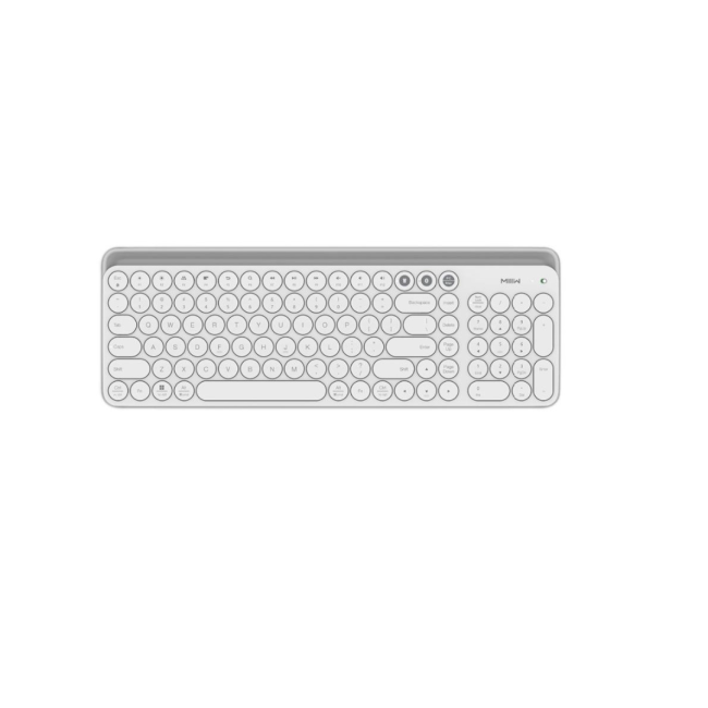 Клавиатура Xiaomi MiiiW AIR85 Plus MWBK01 Keyboard Bluetooth Dual Mode White