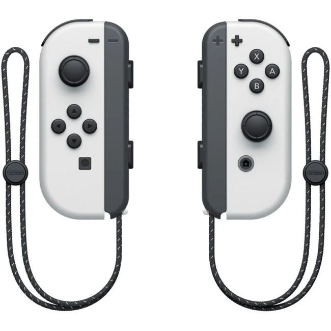 Портативная игровая приставка Nintendo Switch OLED with White Joy-Con