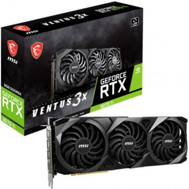 Видеокарта MSI GeForce RTX3070 Ti 8Gb VENTUS 3X OC (RTX 3070 Ti VENTUS 3X 8G OC)