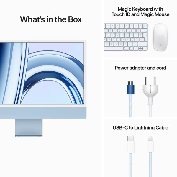 Apple iMac 24 M3 2023 Purple (Z19Q000D1) - купить в интернет-магазине