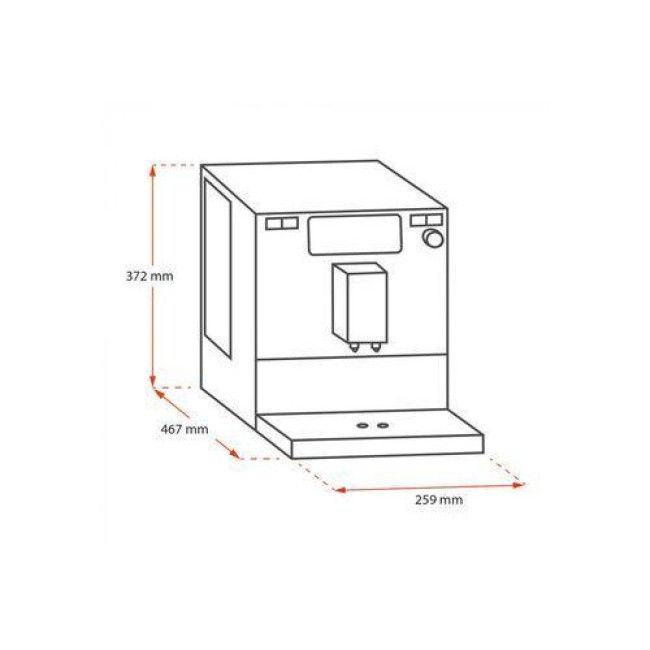 Melitta Caffeo Barista TS Smart stainless steel F86/0-100