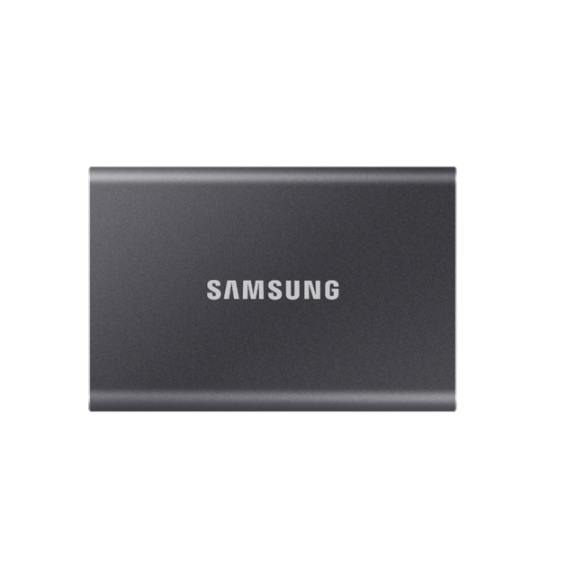 SSD накопитель Samsung T7 1 TB Titan Gray (MU-PC1T0T/WW)