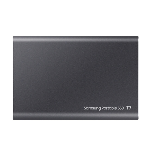 SSD накопитель Samsung T7 1 TB Titan Gray (MU-PC1T0T/WW)