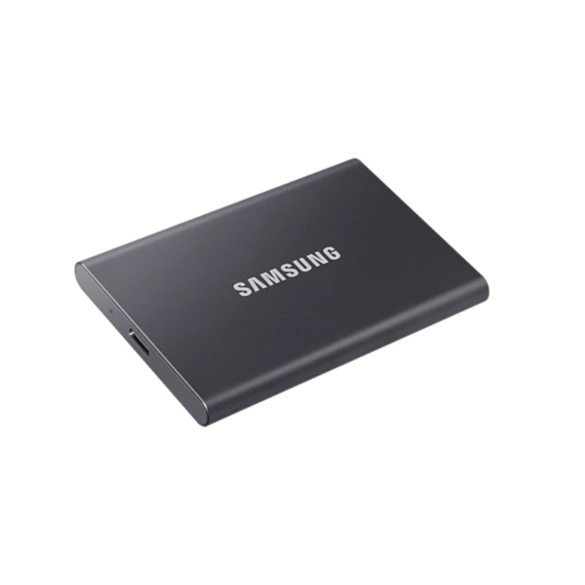 SSD накопитель Samsung T7 1 TB Titan Gray (MU-PC1T0T/WW)