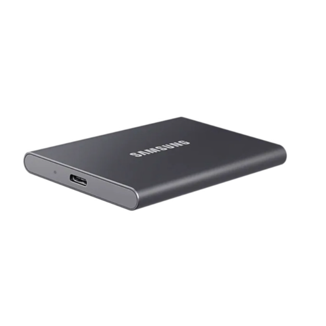 SSD накопитель Samsung T7 1 TB Titan Gray (MU-PC1T0T/WW)