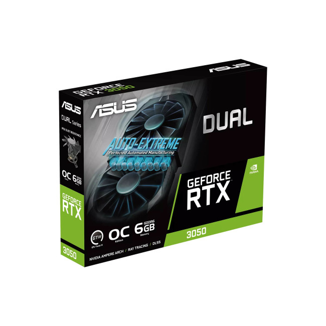 Asus GeForce RTX3050 6Gb DUAL OC (DUAL-RTX3050-O6G)