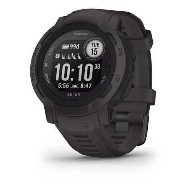 Смарт-часы Garmin Instinct 2 Solar Graphite (010-02627-10)