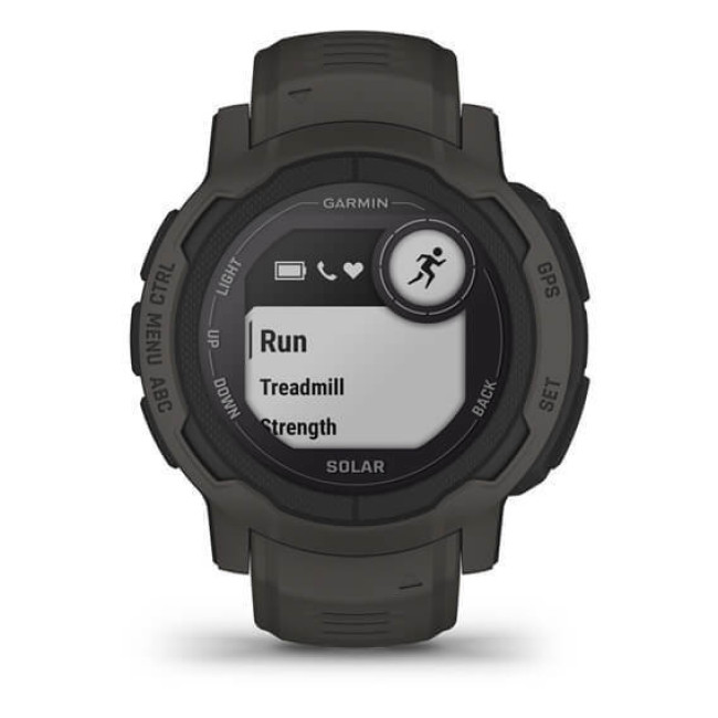 Смарт-часы Garmin Instinct 2 Solar Graphite (010-02627-10)