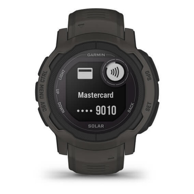 Смарт-часы Garmin Instinct 2 Solar Graphite (010-02627-10)