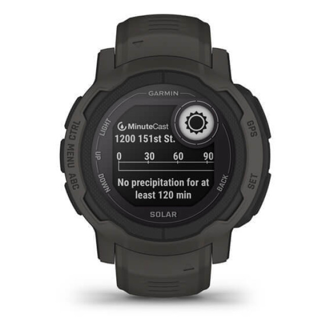 Смарт-часы Garmin Instinct 2 Solar Graphite (010-02627-10)