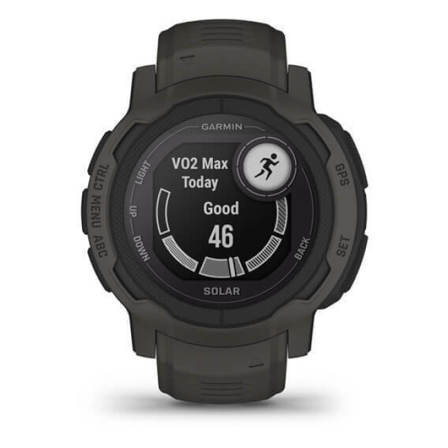 Смарт-часы Garmin Instinct 2 Solar Graphite (010-02627-10)