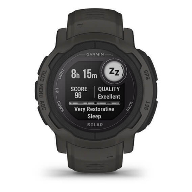 Смарт-часы Garmin Instinct 2 Solar Graphite (010-02627-10)