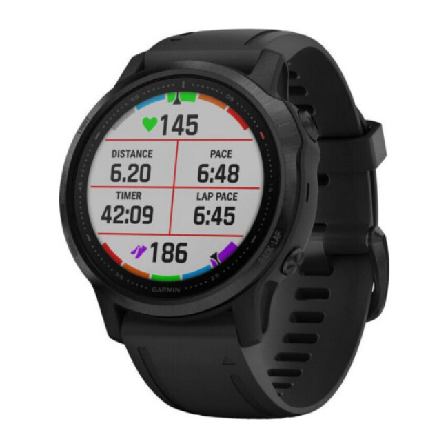 Garmin Fenix 6S Pro Black With Black Band (010-02159-14/010-02159-13)