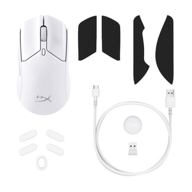 HyperX Pulsefire Haste 2 Wireless White (6N0B0AA)