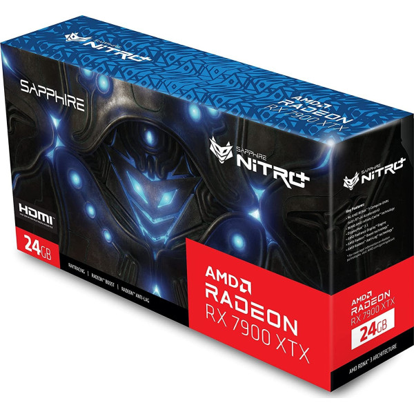 Sapphire Nitro+ Radeon RX 7900 XTX Vapor-X 24GB GDDR6 (11322-01-40G)