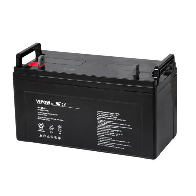 VIPOW 12V 120AH Гелевий