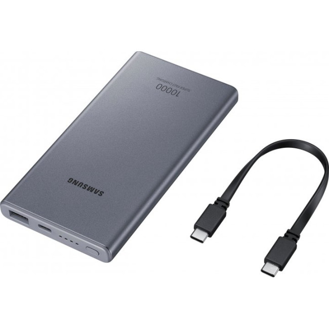 Внешний аккумулятор Samsung Power Bank 10000 mAh 25W Grey (EB-P3300XJEGEU)