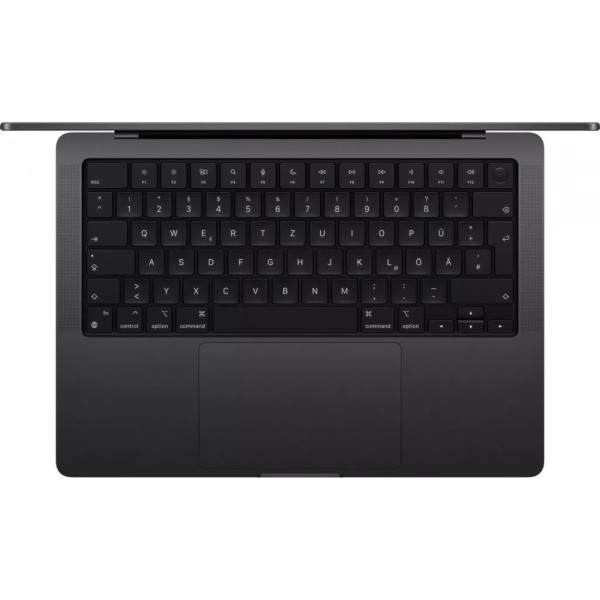 Apple MacBook Pro 14" Space Black Late 2023 (Z1AU002AK) - Ексклюзивний ноутбук від Apple у чорному кольорі