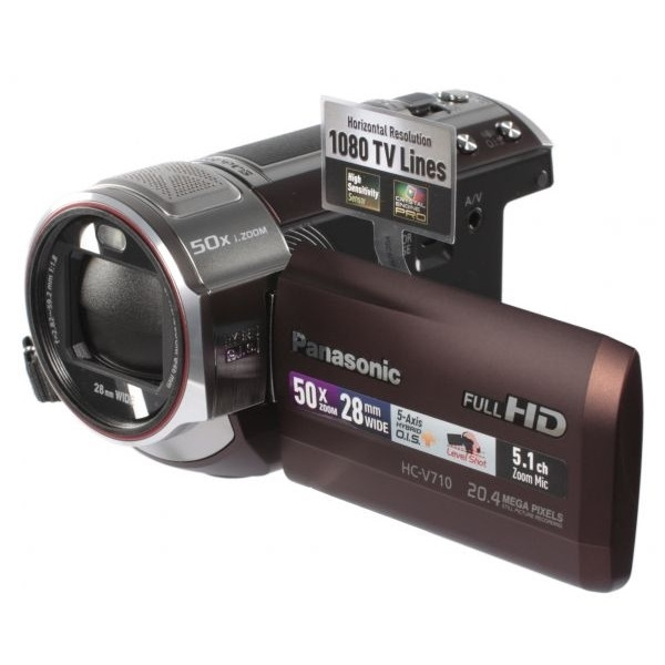 Видеокамера Panasonic HC-V710 Brown