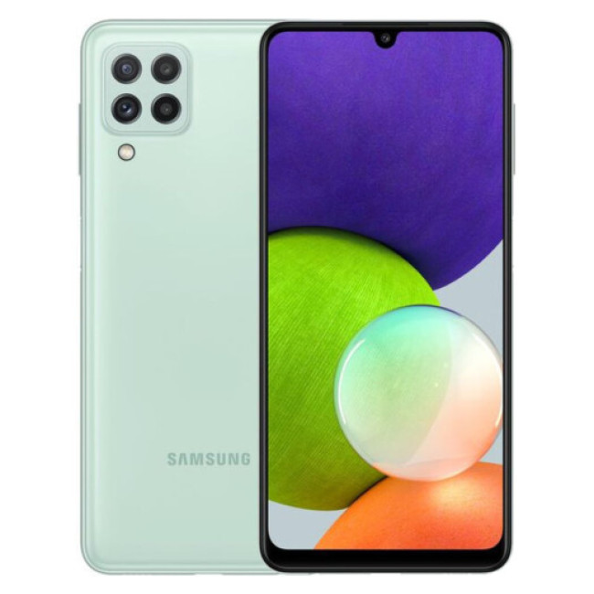 Смаpтфон Samsung Galaxy A22 4/64GB Light Green (SM-A225FLGD)