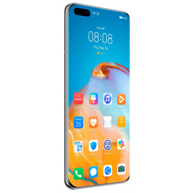 Смаpтфон HUAWEI P40 Pro 8/256GB Silver Frost (51095CAL)