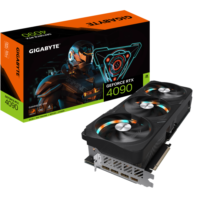 Видеокарта Gigabyte GeForce RTX4090 24GB GAMING OC (GV-N4090GAMING OC-24GD)