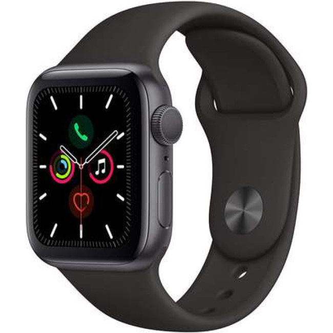 Apple Watch Series 6 GPS 40mm Space Gray Aluminum Case w. Black Sport B. (MG133)