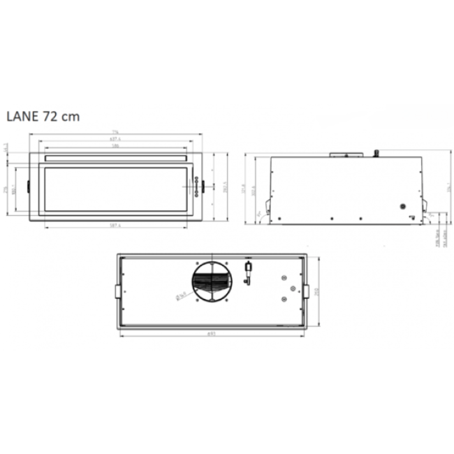 Elica LANE WH/A/72