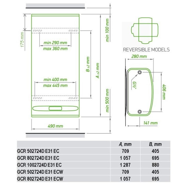 TESY GCR 802724D E31 ECW