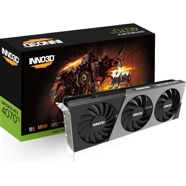 Inno3D GeForce RTX 4070 Ti X3 (N407T3-126X-186148N)