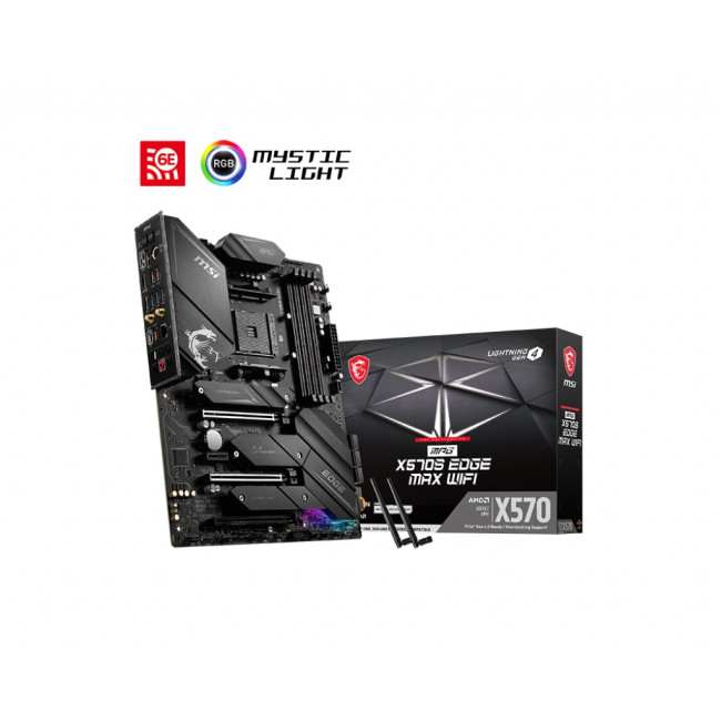 Материнська плата MSI MPG X570S Edge Max WiFi Socket AM4