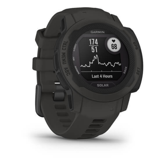 Смарт-часы Garmin Instinct 2S Solar Graphite (010-02564-10)