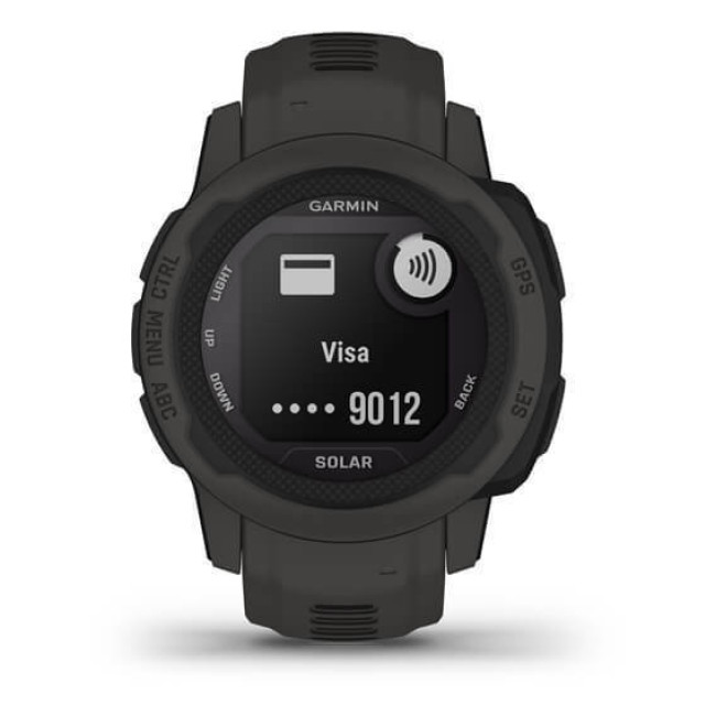 Смарт-часы Garmin Instinct 2S Solar Graphite (010-02564-10)