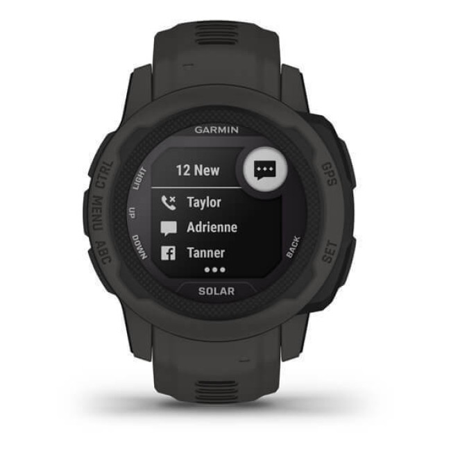 Смарт-часы Garmin Instinct 2S Solar Graphite (010-02564-10)