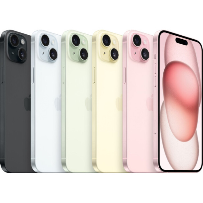 Apple iPhone 15 128GB Dual SIM Жовтий (MTLF3) - купити в інтернет-магазині