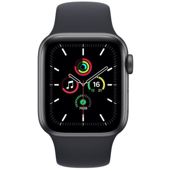 Продажа Apple Watch SE GPS 44mm Space Gray Aluminum Case with Midnight Sport Band (MKQ63)