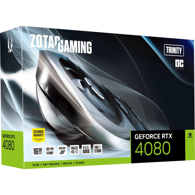 Zotac GAMING GeForce RTX 4080 16 GB Trinity OC (ZT-D40810J-10P)