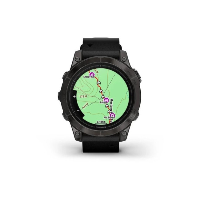 Garmin Epix Pro Gen 2 Sapphire 47mm Carbon G. DLC Tit. with B. Leather Band (010-02803-30)