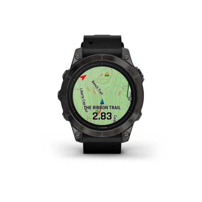 Garmin Epix Pro Gen 2 Sapphire 47mm Carbon G. DLC Tit. with B. Leather Band (010-02803-30)