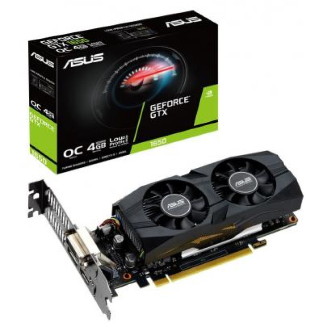 ASUS GeForce GTX1650 4096Mb OC LP BRK (GTX1650-O4G-LP-BRK)