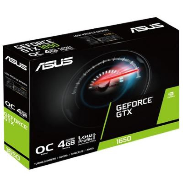 ASUS GeForce GTX1650 4096Mb OC LP BRK (GTX1650-O4G-LP-BRK)