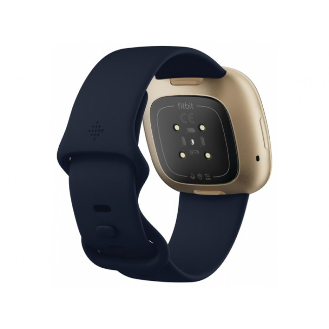 Fitbit Versa 3 Midnight/Soft Gold Aluminum (FB511GLNV)