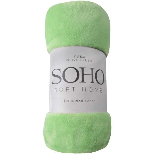 Плед SOHO Olive plush 200*220 см (1212К)