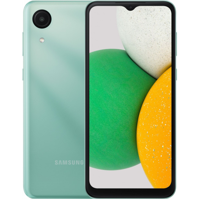 Смаpтфон Samsung Galaxy A03 Core 2/32GB Light Green (SM-A032FLGD)