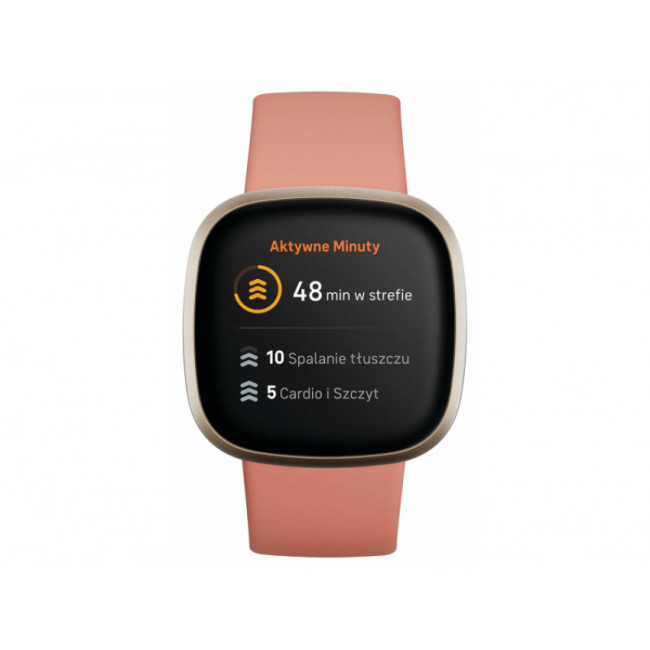 Fitbit Versa 3 Pink Clay/Soft Gold Aluminum (FB511GLPK)