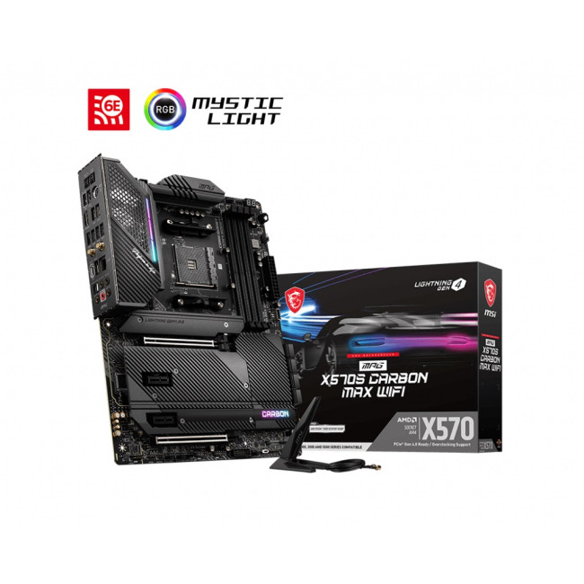 Материнська плата MSI MPG X570S Carbon Max WiFi Socket AM4