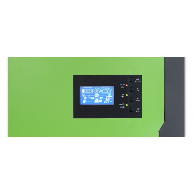 Qoltec Hybrid 10KVA 5,5kW 100A 48V MPPT Sinus (53887)