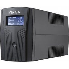 Vinga LCD 1200VA plastic case with USB+RJ11 (VPC-1200PU)