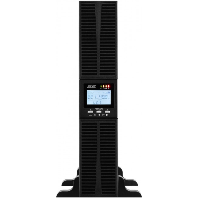 2E SD6000RTL, 6kVA/6kW, RT4U, LCD, USB, на зовнішні АКБ,Terminal in&out (2E-SD6000RTL)